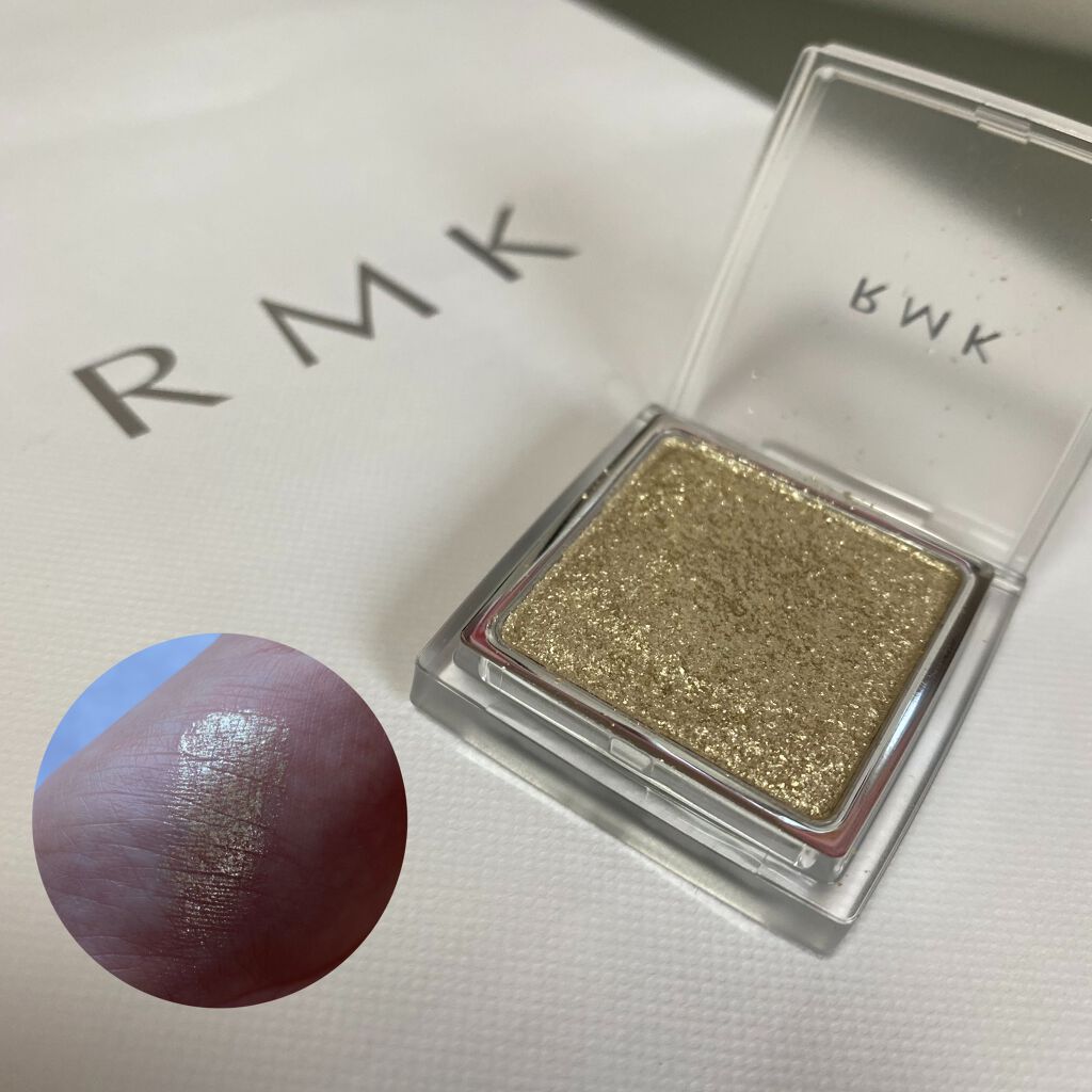 インジーニアス パウダーアイズ N/RMK/単色アイシャドウを使ったクチコミ（1枚目）