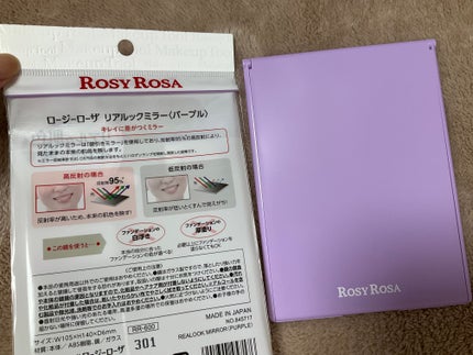 リアルックミラー/ロージーローザ/その他化粧小物を使ったクチコミ(4枚目)