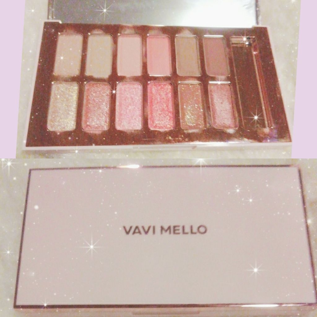 バレンタインボックス3ローズモーメント/VAVI MELLO/アイシャドウパレットを使ったクチコミ(1枚目)