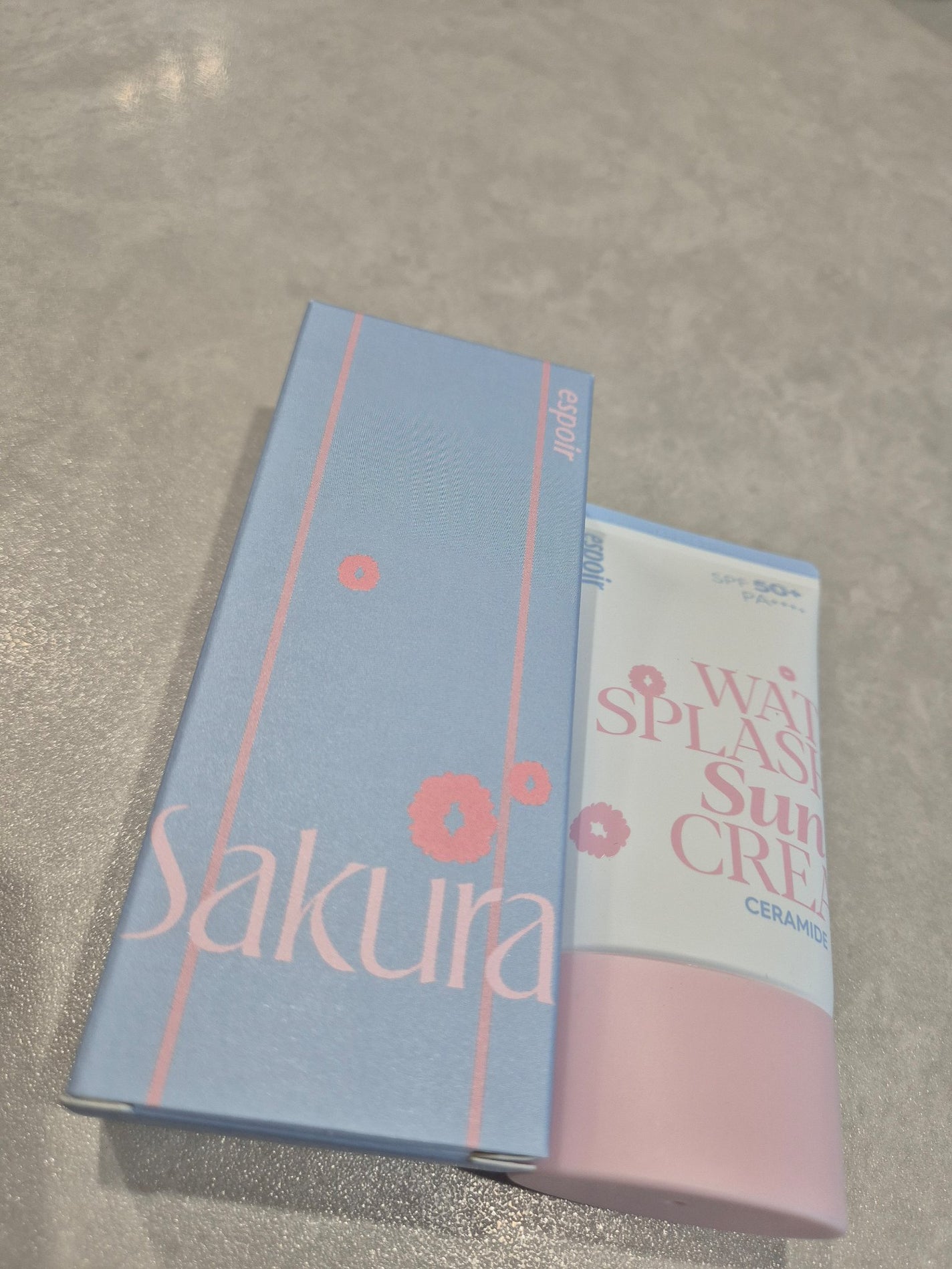 ウォータースプラッシュサンクリーム セラミド/espoir/日焼け止めクリームを使ったクチコミ(1枚目)