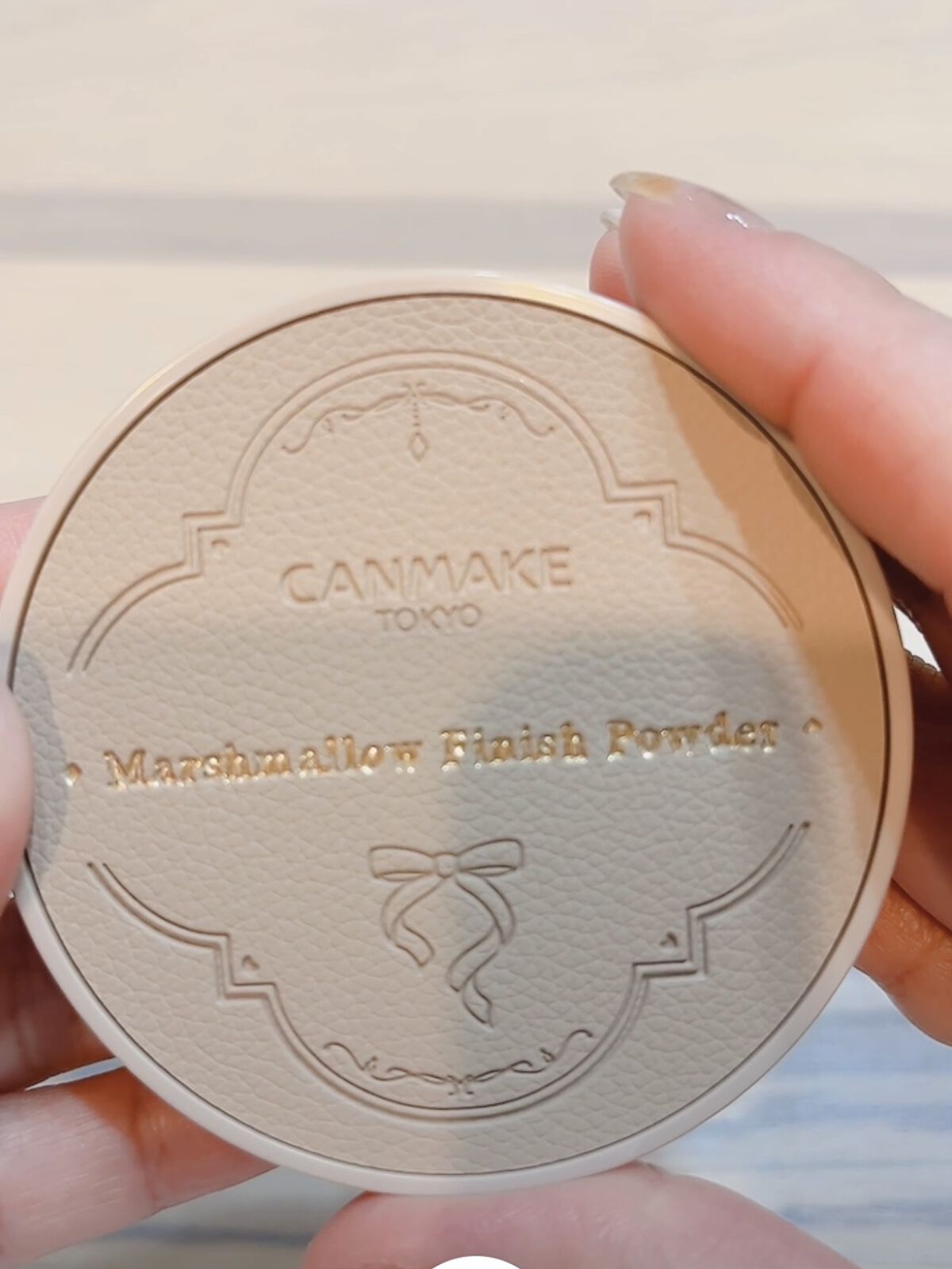 マシュマロフィニッシュパウダー　～Abloom～ 02 サクラチュール（レザー調容器）/キャンメイク/プレストパウダーを使ったクチコミ（3枚目）