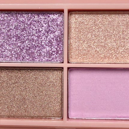 CHEER me COLOR アイシャドウ/セリア/アイシャドウパレットを使ったクチコミ(4枚目)