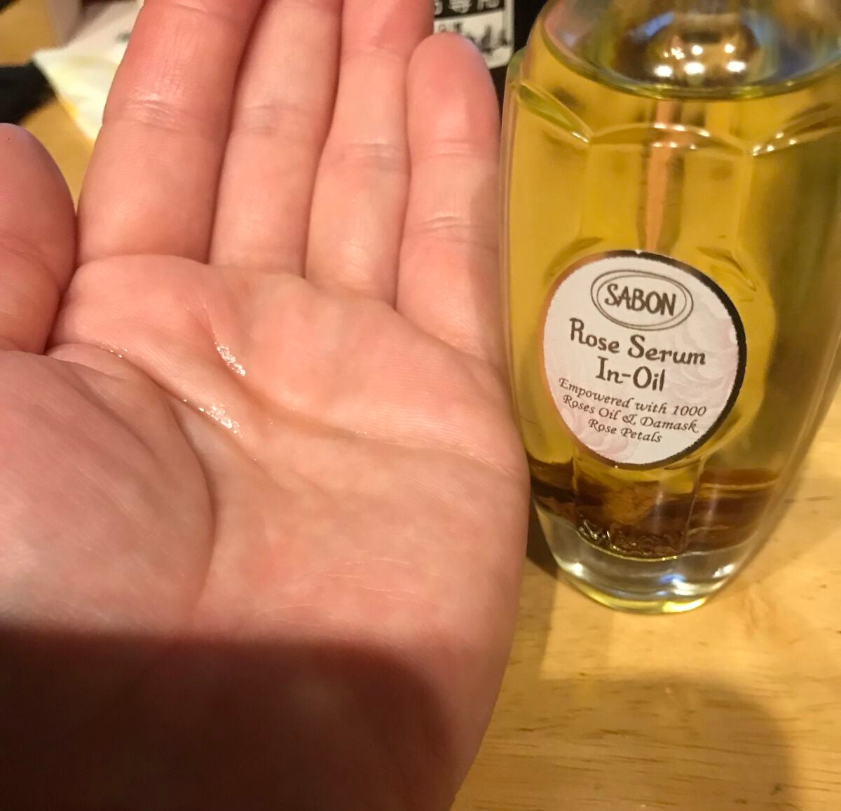 ローズセラムインオイル/SABON/フェイスオイルを使ったクチコミ(1枚目)