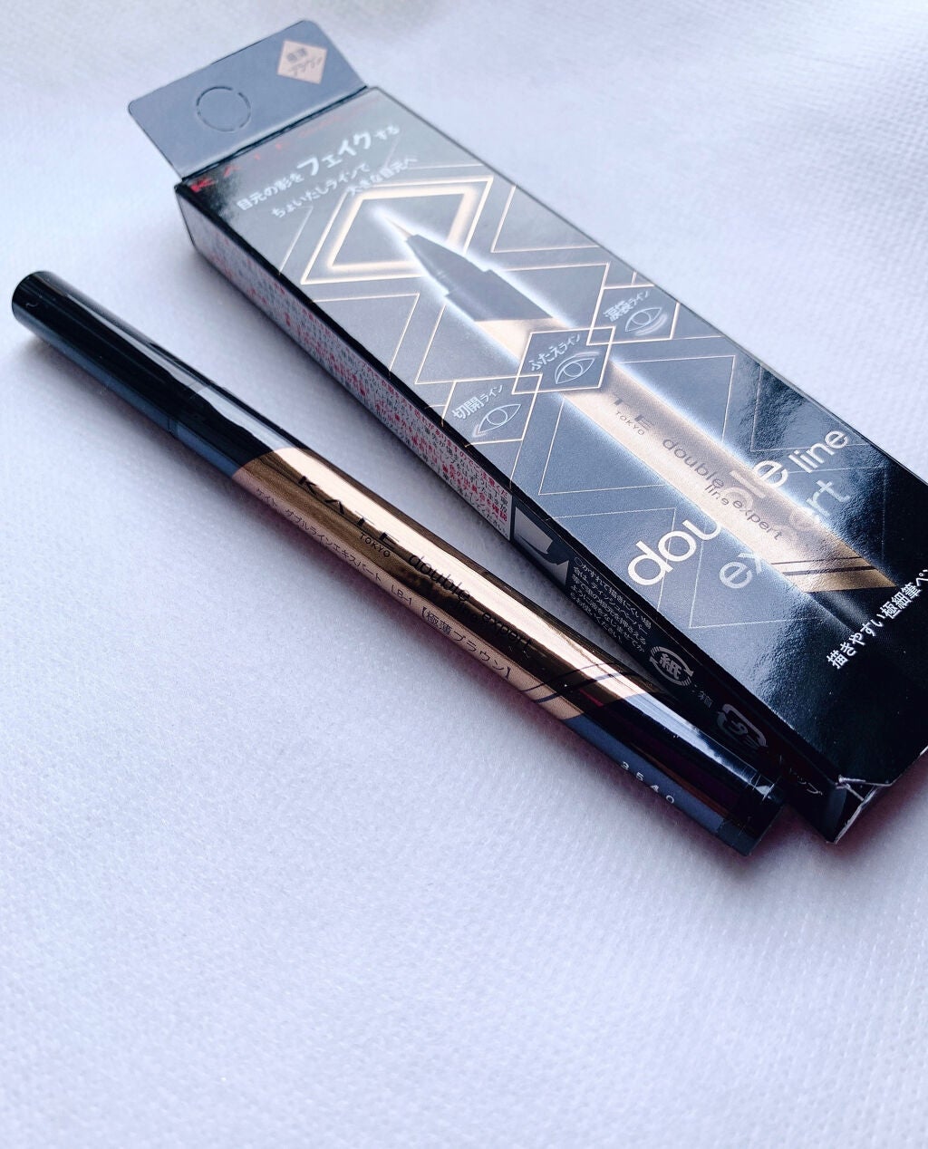 ダブルラインエキスパート/KATE/リキッドアイライナーを使ったクチコミ(1枚目)
