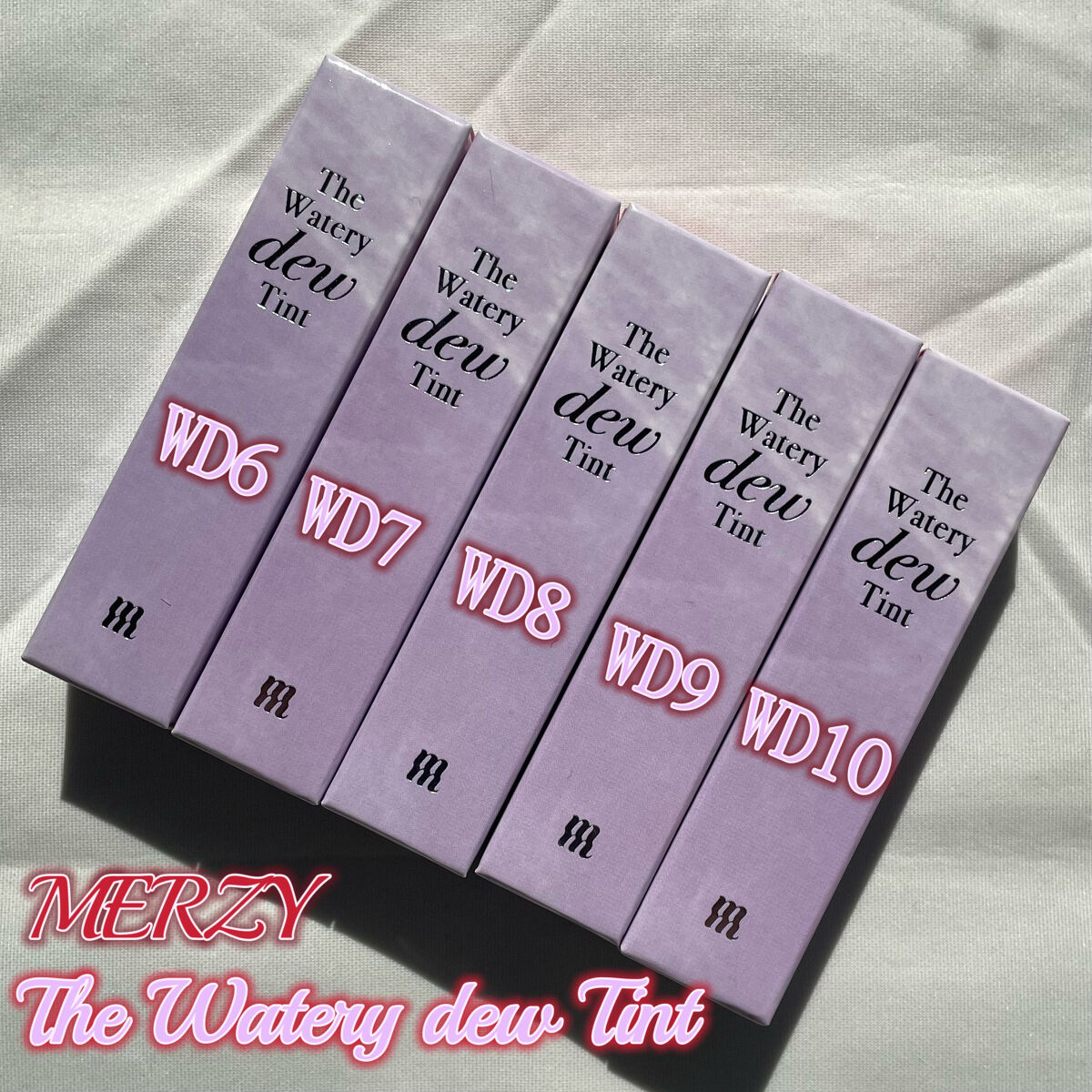 ザ ウォータリーデューティント/MERZY/リップティントを使ったクチコミ（2枚目）