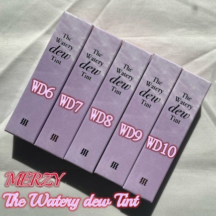 ザ ウォータリーデューティント/MERZY/リップティントを使ったクチコミ(2枚目)