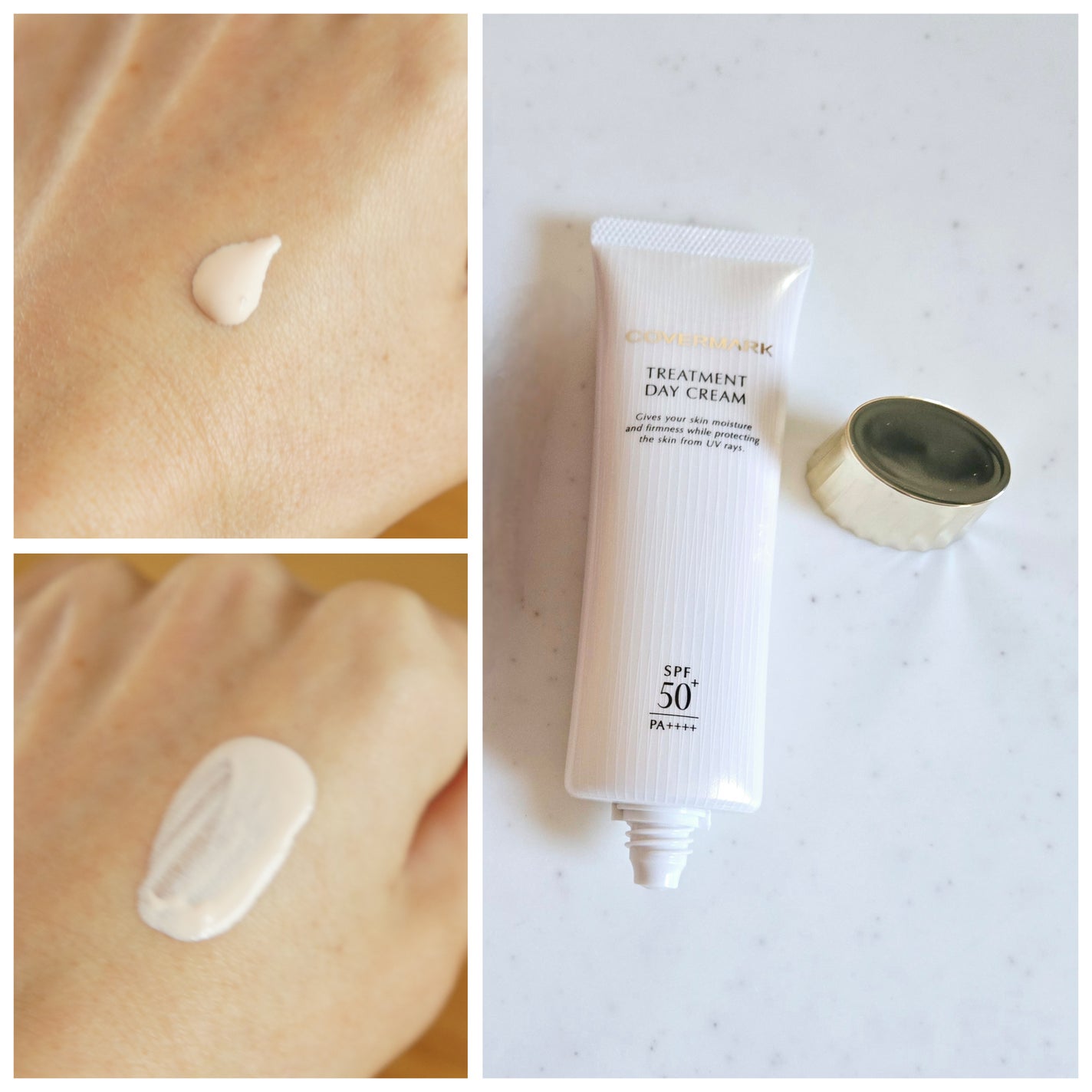 トリートメント デイ クリーム/COVERMARK/日焼け止めクリームを使ったクチコミ(2枚目)