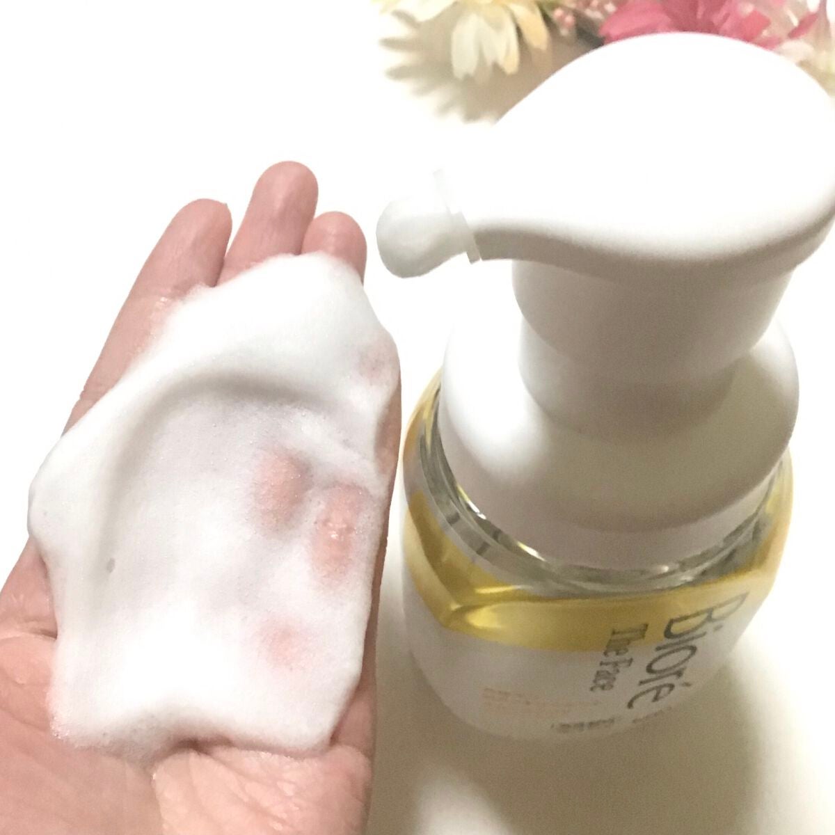 ビオレ ザフェイス 泡洗顔料 スムースクリア/ビオレ/泡洗顔を使ったクチコミ(4枚目)