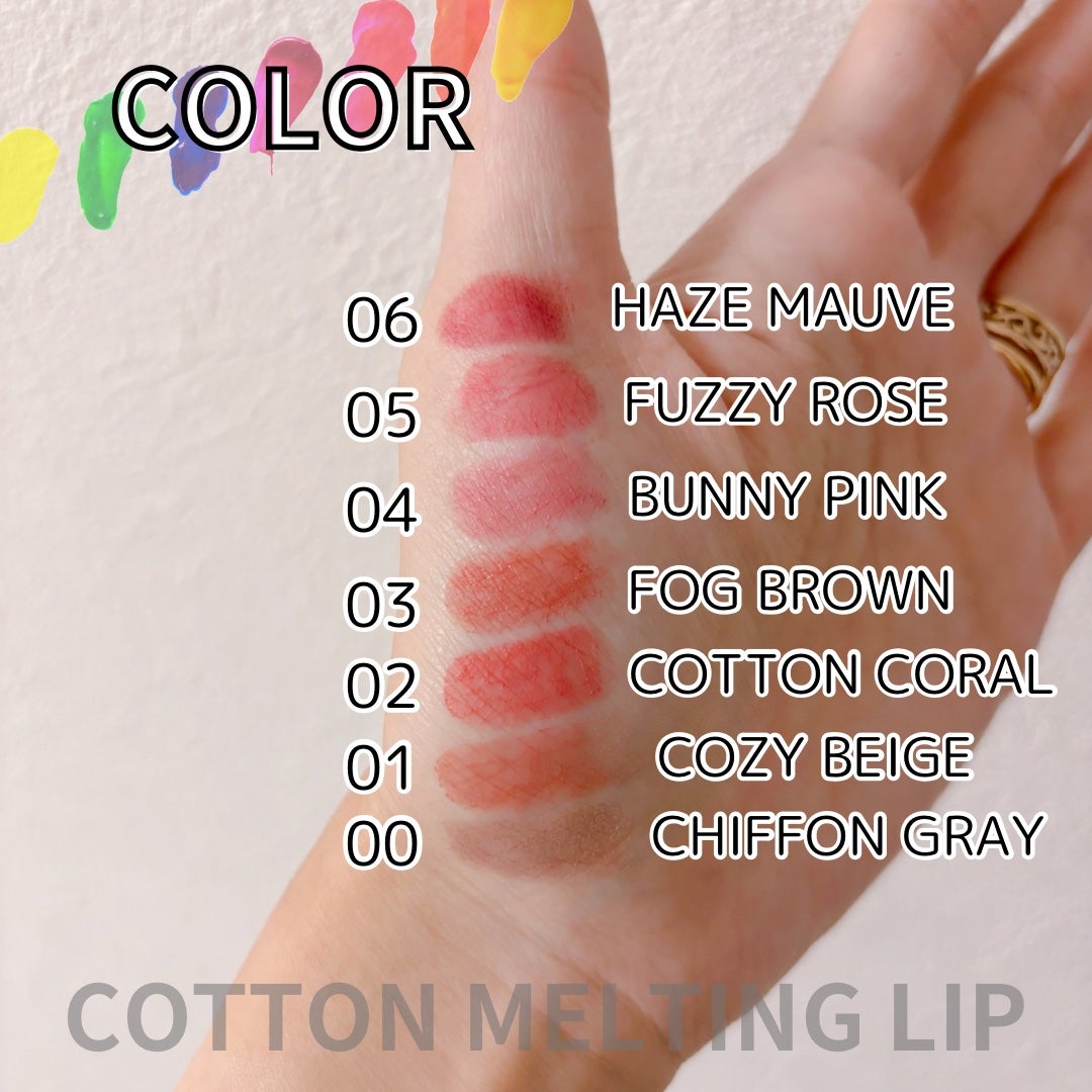 コットンメルティングリップ/ネイチャーリパブリック/口紅を使ったクチコミ(3枚目)