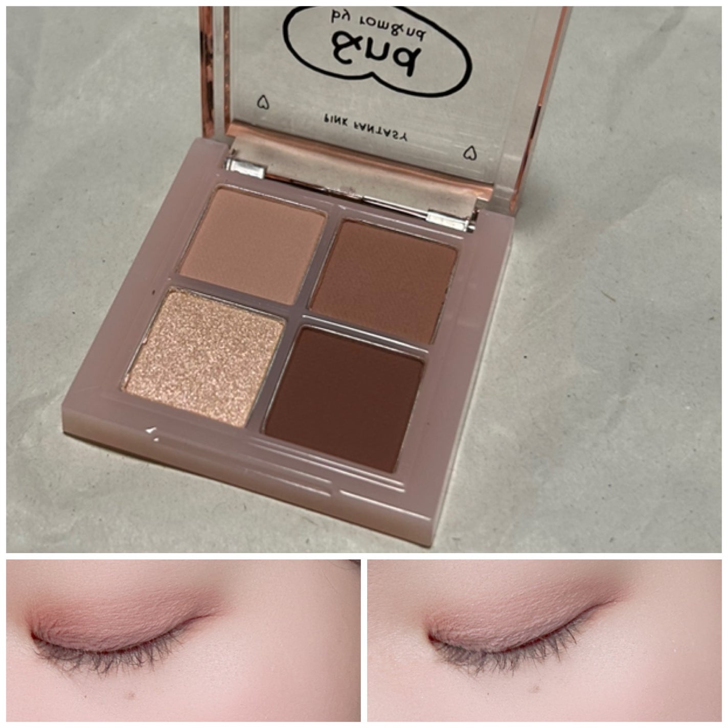 アンドバイロムアンド メロウアイパレット/&nd by rom&nd/アイシャドウパレットを使ったクチコミ(3枚目)