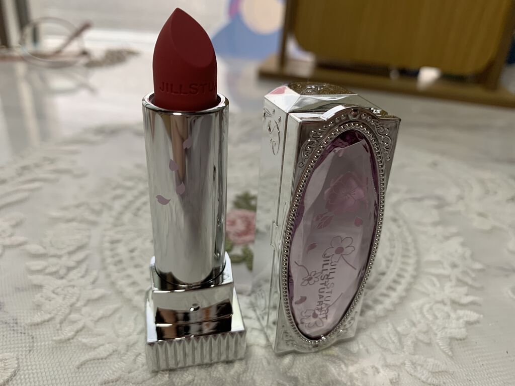 サクラブーケ　ルージュ　リップジュエル ジェミーサテン 106/JILL STUART/口紅を使ったクチコミ（2枚目）