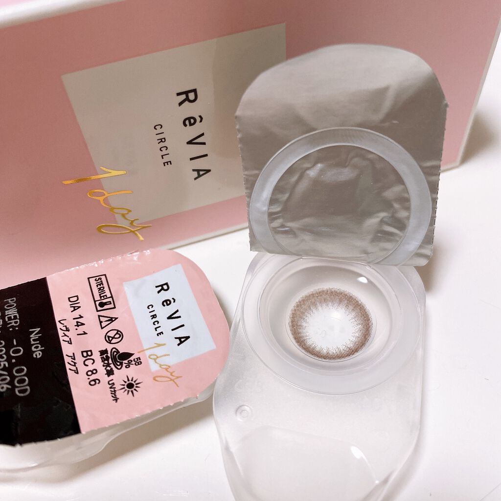 ReVIA CIRCLE 1day/ReVIA/ワンデー(1DAY)カラコンを使ったクチコミ(2枚目)