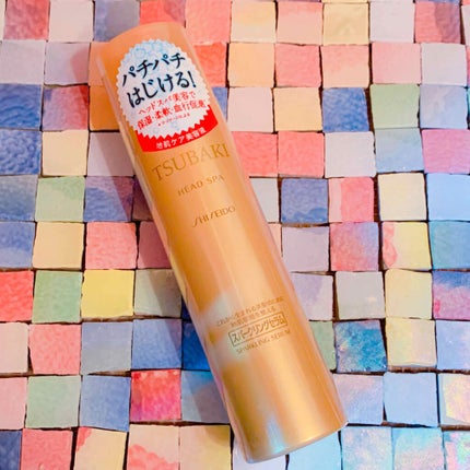 ヘッドスパ スパークリングセラム/TSUBAKI/頭皮ローションを使ったクチコミ(2枚目)