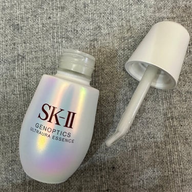 SK-II ジェノプティクス ウルトオーラ エッセンスのクチコミ「#SK-II
#ジェノプティクス ウルトオーラ エッセンス
#正直レビュー

美白美容液を使い.....」（2枚目）