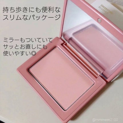 チークステイン ブラッシャー/VDL/パウダーチークを使ったクチコミ(3枚目)