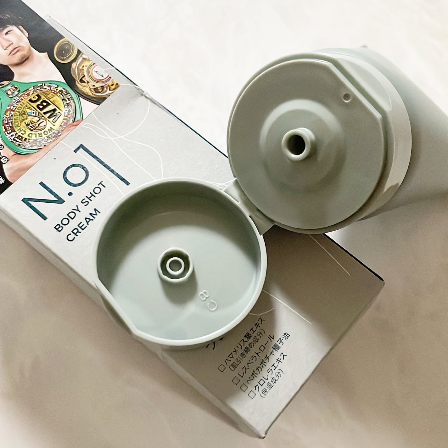 N.01 BODY SHOT CREAM/コジット/ボディクリームを使ったクチコミ(3枚目)