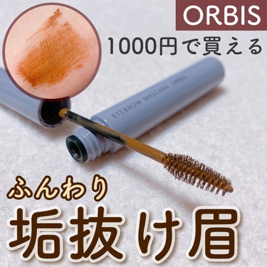 【1000円で買える】黒髪さんのためのブラウン👩‍🎓

ORBISの眉マスカラでふんわりあか抜け眉🌼

校則でメイクをがっつりするのは難しい。
垢ぬけたいけれど何から始めればいいかわからない…。

そん