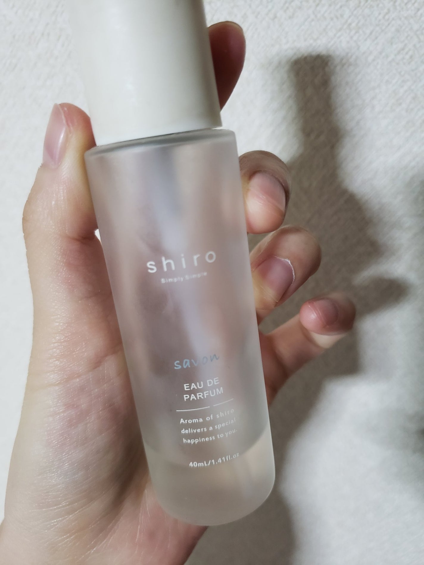 サボン オードパルファン/SHIRO/香水(レディース)を使ったクチコミ(1枚目)