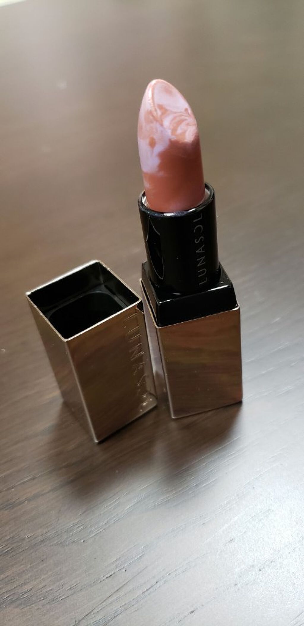 マージングカラーリップブラッシュ/LUNASOL/口紅を使ったクチコミ（2枚目）