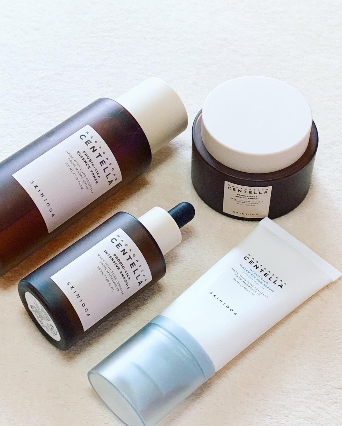 ヒアルーシカ ウォーターフィット サンセラム/SKIN1004/日焼け止めローションを使ったクチコミ(9枚目)