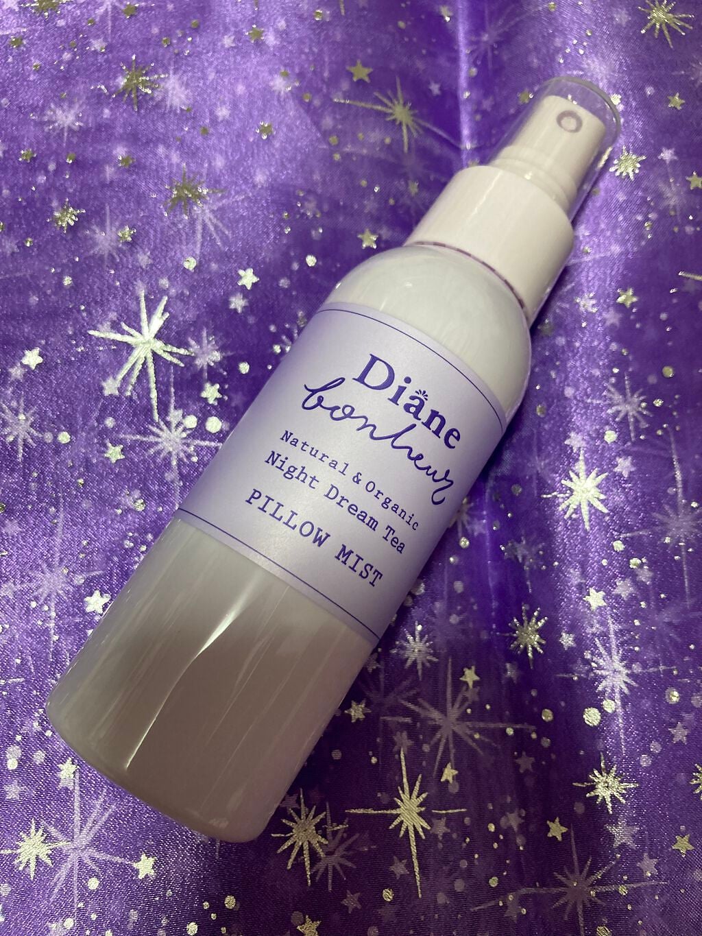 ダイアンボヌール おやすみピローミスト ナイトドリームティーの香り/ダイアン/ファブリックミストを使ったクチコミ(1枚目)