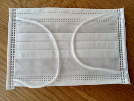 不織布マスク/DAISO/マスクを使ったクチコミ(1枚目)