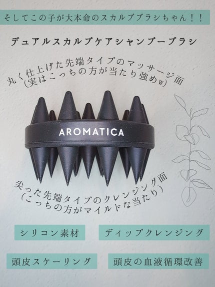 オレンジクレンジングシャーベット/AROMATICA/クレンジングバームを使ったクチコミ(5枚目)