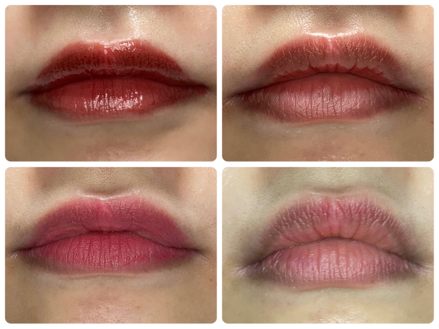 リップシルエットマットベルベットティント/i’m meme/リップティントを使ったクチコミ(5枚目)