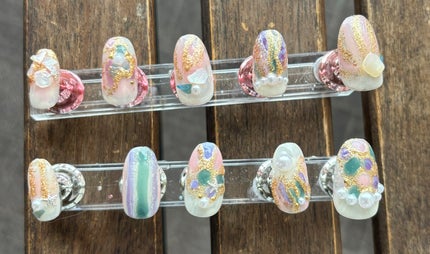 カラフルネイルズ/キャンメイク/マニキュアを使ったクチコミ(5枚目)