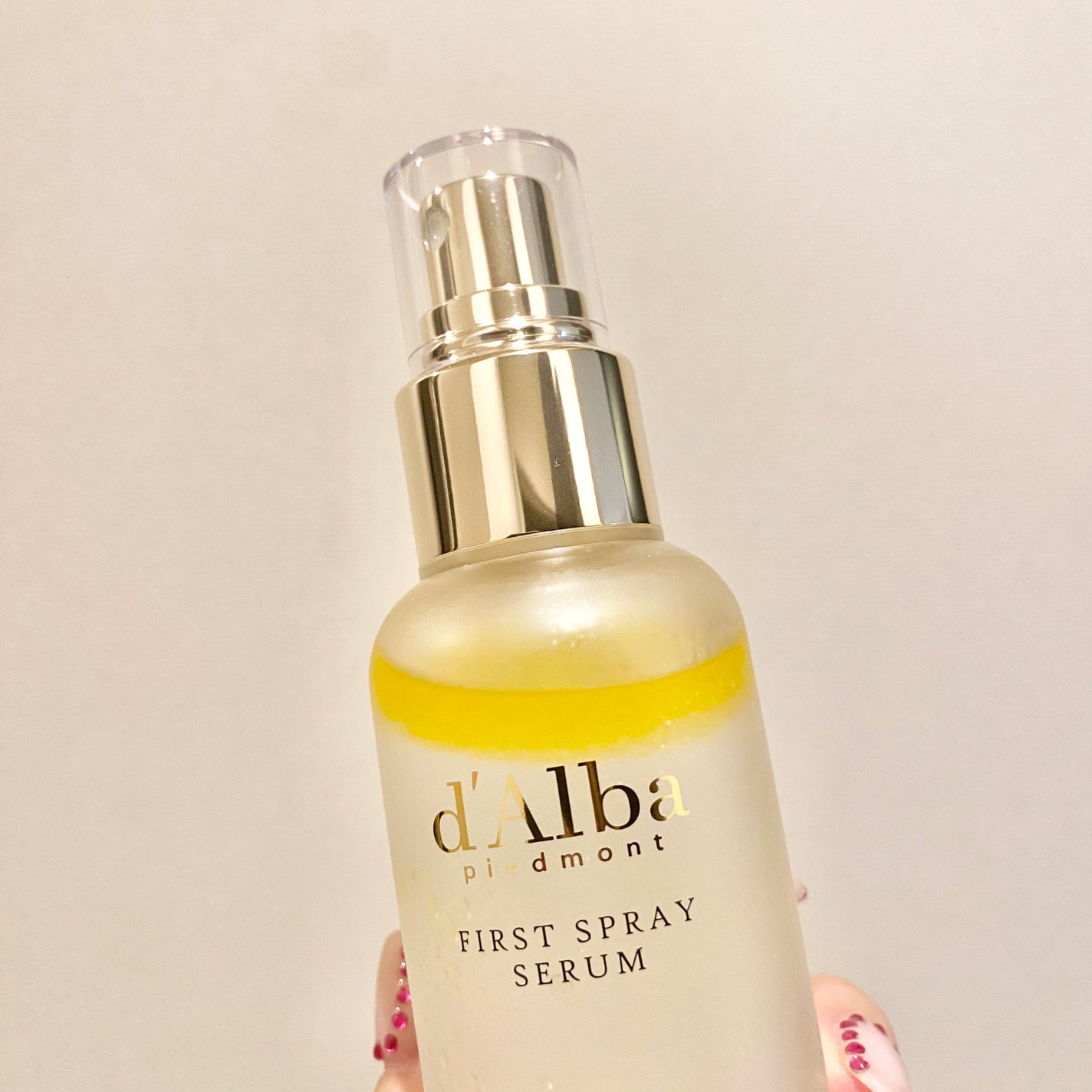 ダルバ ホワイトトリュフファーストスプレーセラム/ダルバ/ミスト状化粧水を使ったクチコミ(3枚目)