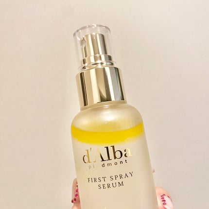 ダルバ ホワイトトリュフファーストスプレーセラム/ダルバ/ミスト状化粧水を使ったクチコミ(3枚目)