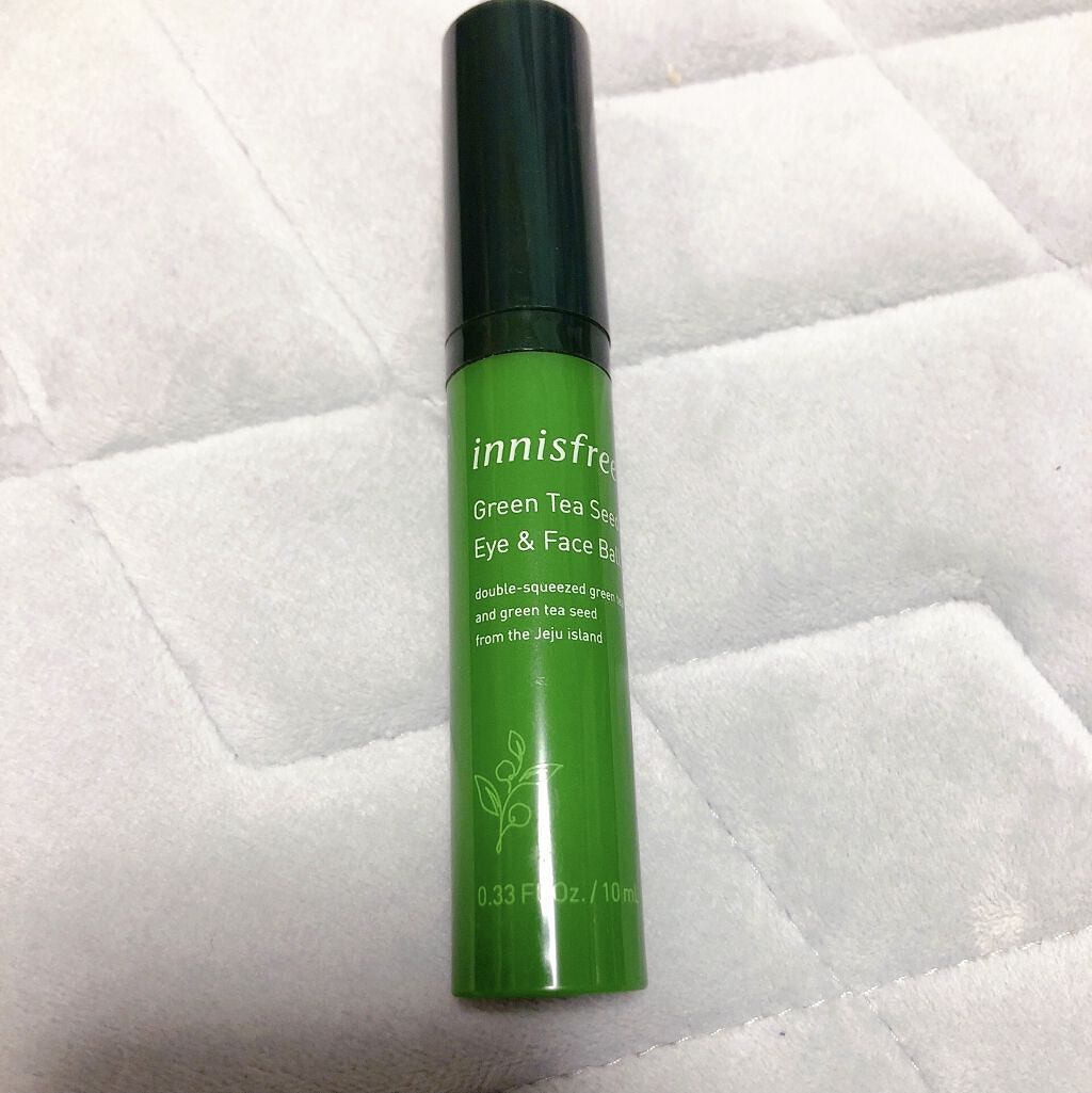 グリーンティーシード アイ＆フェイスボール/innisfree/美容液を使ったクチコミ（1枚目）