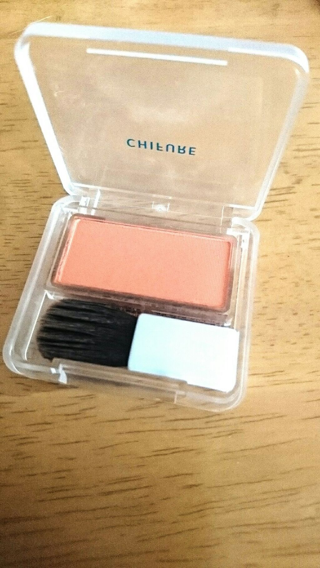 チーク カラー(ブラシ付)/ちふれ/パウダーチークを使ったクチコミ(2枚目)