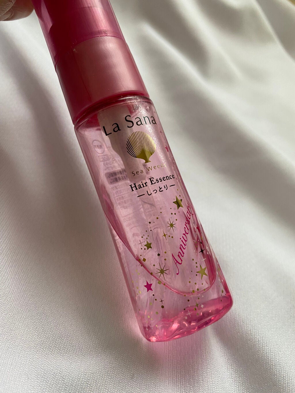 海藻 ヘア エッセンス しっとり/ラサーナ/ヘアオイルを使ったクチコミ(4枚目)