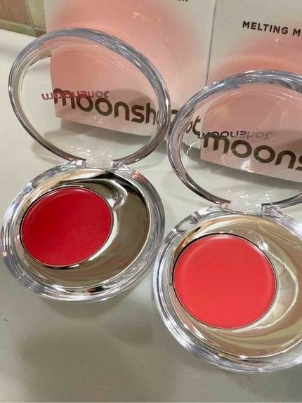 メルティングムードリップ&チーク/moonshot/ジェル・クリームチークを使ったクチコミ(4枚目)