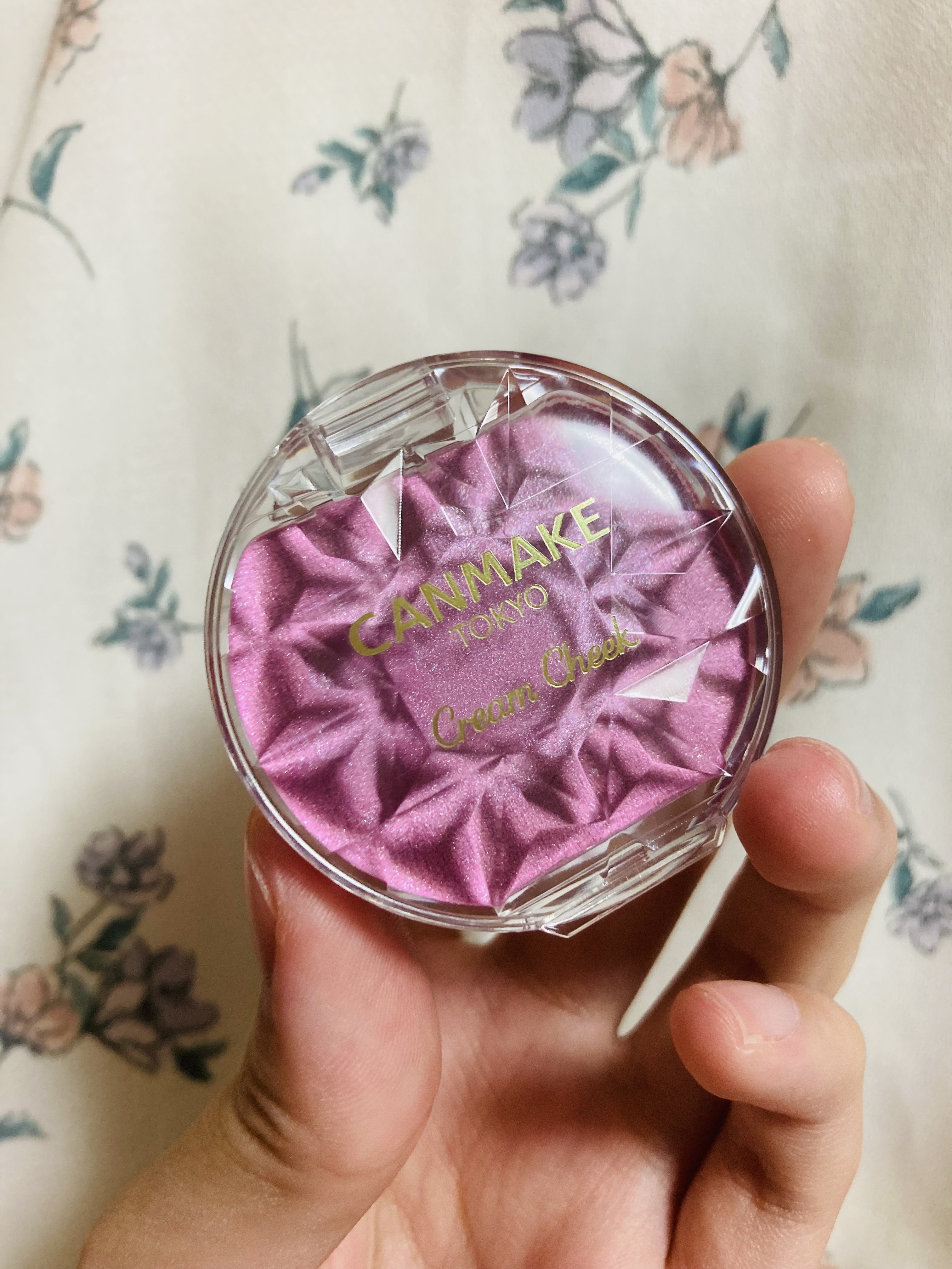 クリームチーク(パールタイプ)/キャンメイク/ジェル・クリームチークを使ったクチコミ（1枚目）