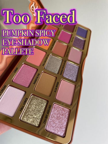 パンプキン スパイス アイシャドウ パレット(旧)/Too Faced/アイシャドウパレットを使ったクチコミ（3枚目）