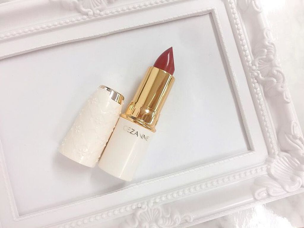 りろ on LIPS 「【秋らしさ抜群❕CEZANNEのカラーリップ❕❕❕】今回は、オ..」(3枚目)