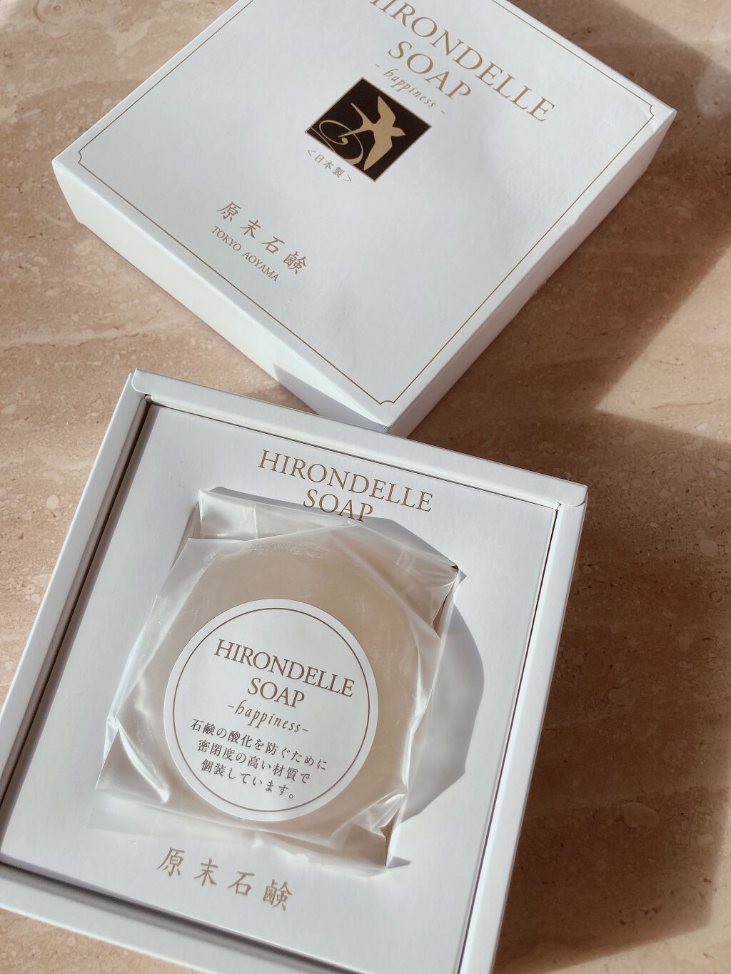 SOAP Happines/HIRONDELLE/洗顔石鹸を使ったクチコミ（2枚目）