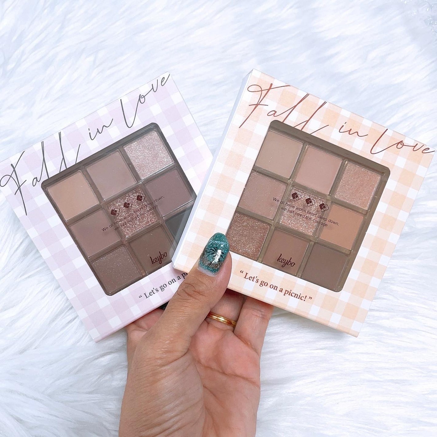 KEYBO FALL IN LOVE SHADOW PALETTE/keybo/アイシャドウパレットを使ったクチコミ(7枚目)