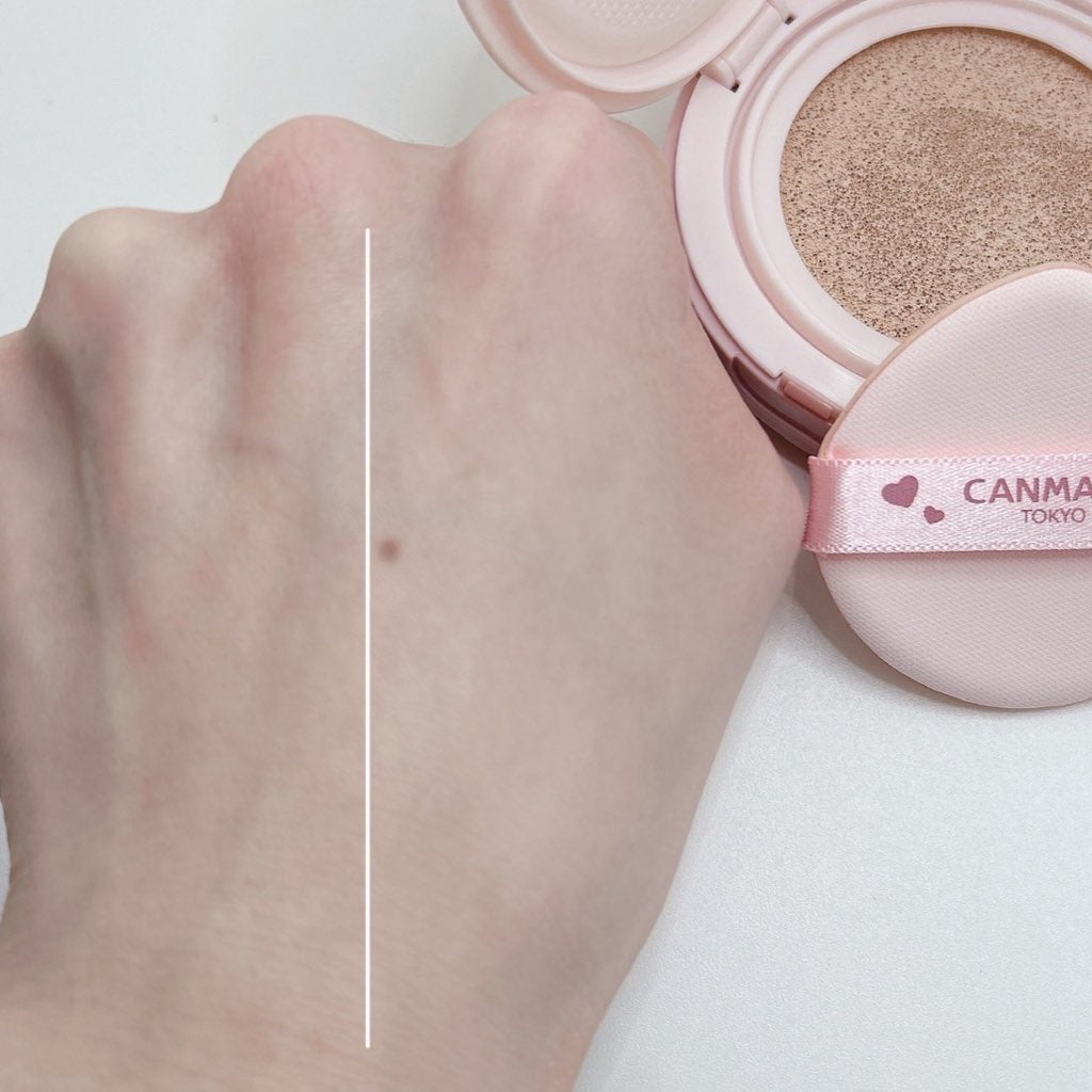 フィットグロウクッション/キャンメイク/クッションファンデーションを使ったクチコミ(3枚目)