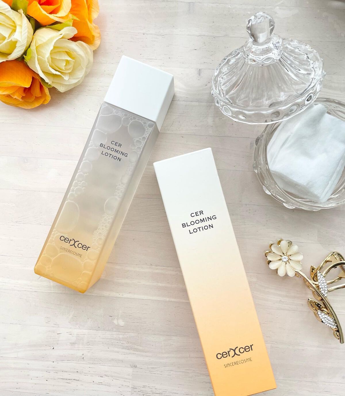  ブルーミングローション/cerXcer/化粧水を使ったクチコミ（1枚目）