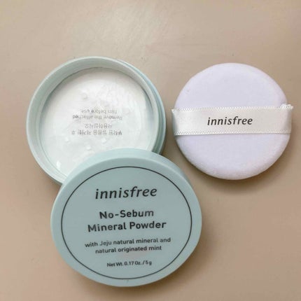 ノーセバム ミネラルパウダー/innisfree/ルースパウダーを使ったクチコミ(2枚目)