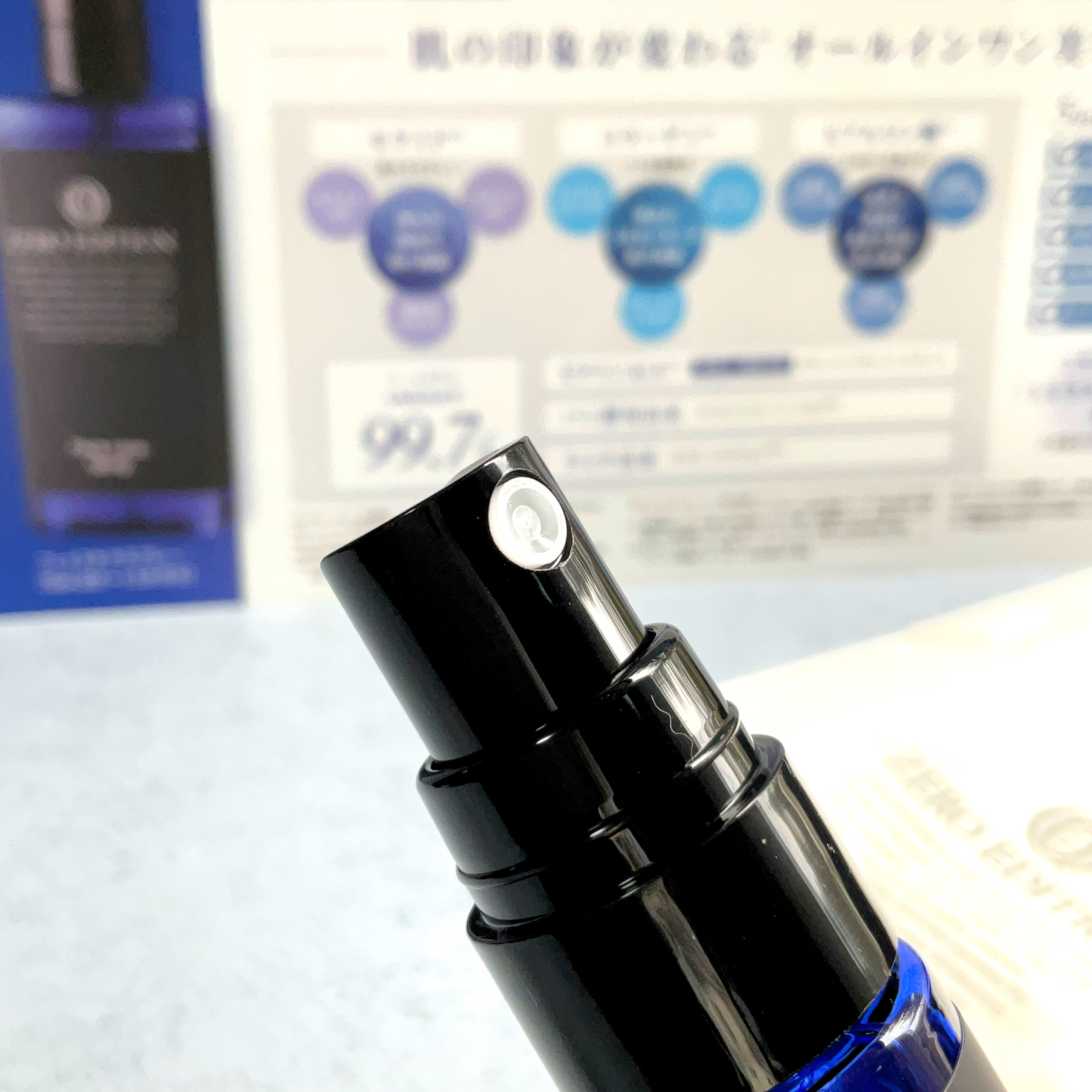 フェイスケアスプレー/ZERO EDITION/ミスト状化粧水を使ったクチコミ（2枚目）