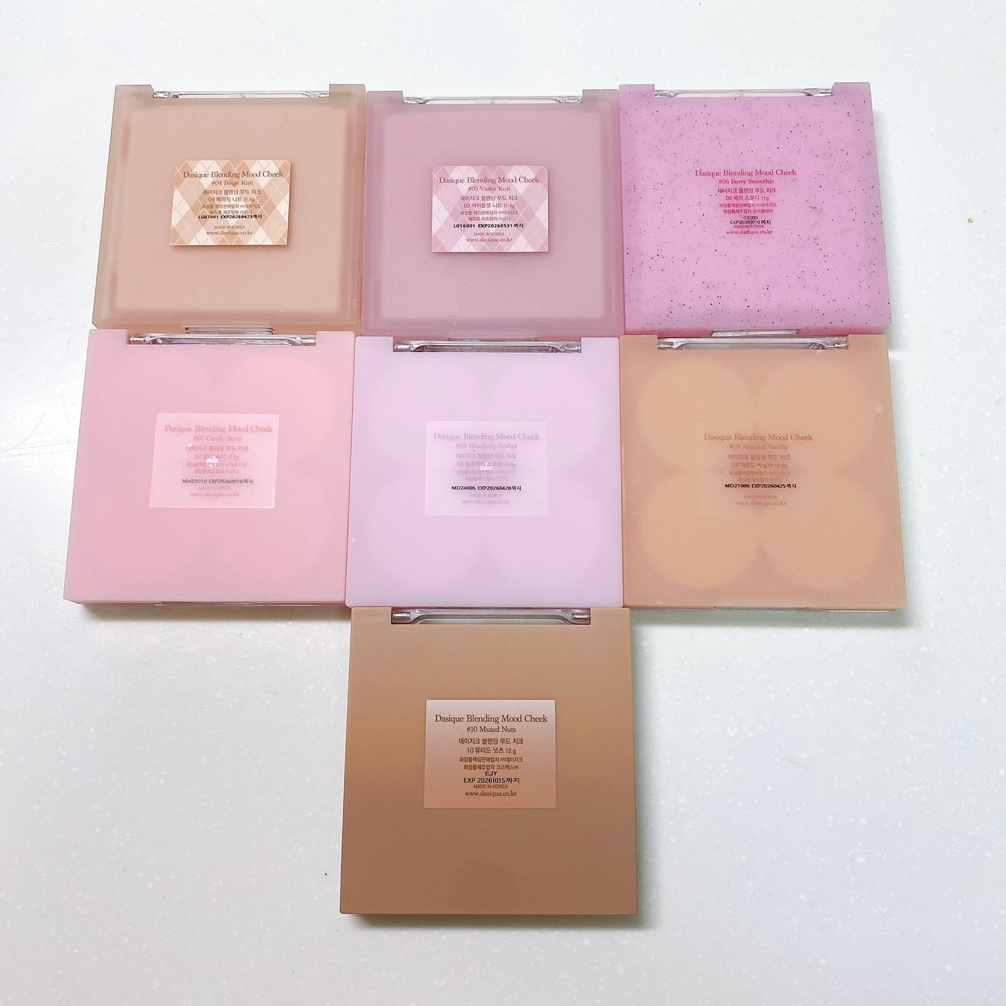 ブレンディングムードチーク/dasique/パウダーチークを使ったクチコミ(10枚目)