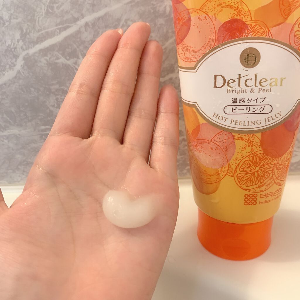 DETクリア ブライト&ピール ピーリングジェリー<ホット>/Detclear/ピーリングを使ったクチコミ(2枚目)