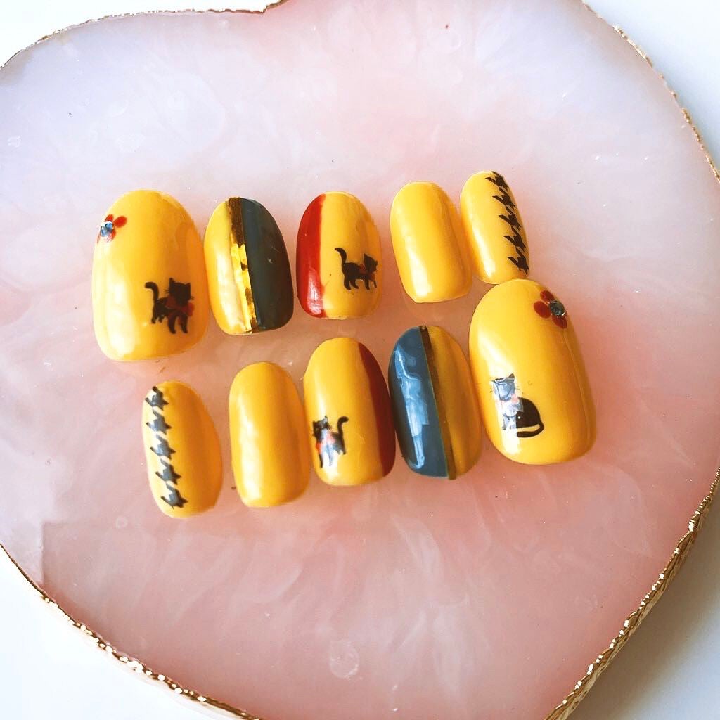 ジェルネイル(ライト対応)/セリア/ジェルネイルを使ったクチコミ(1枚目)