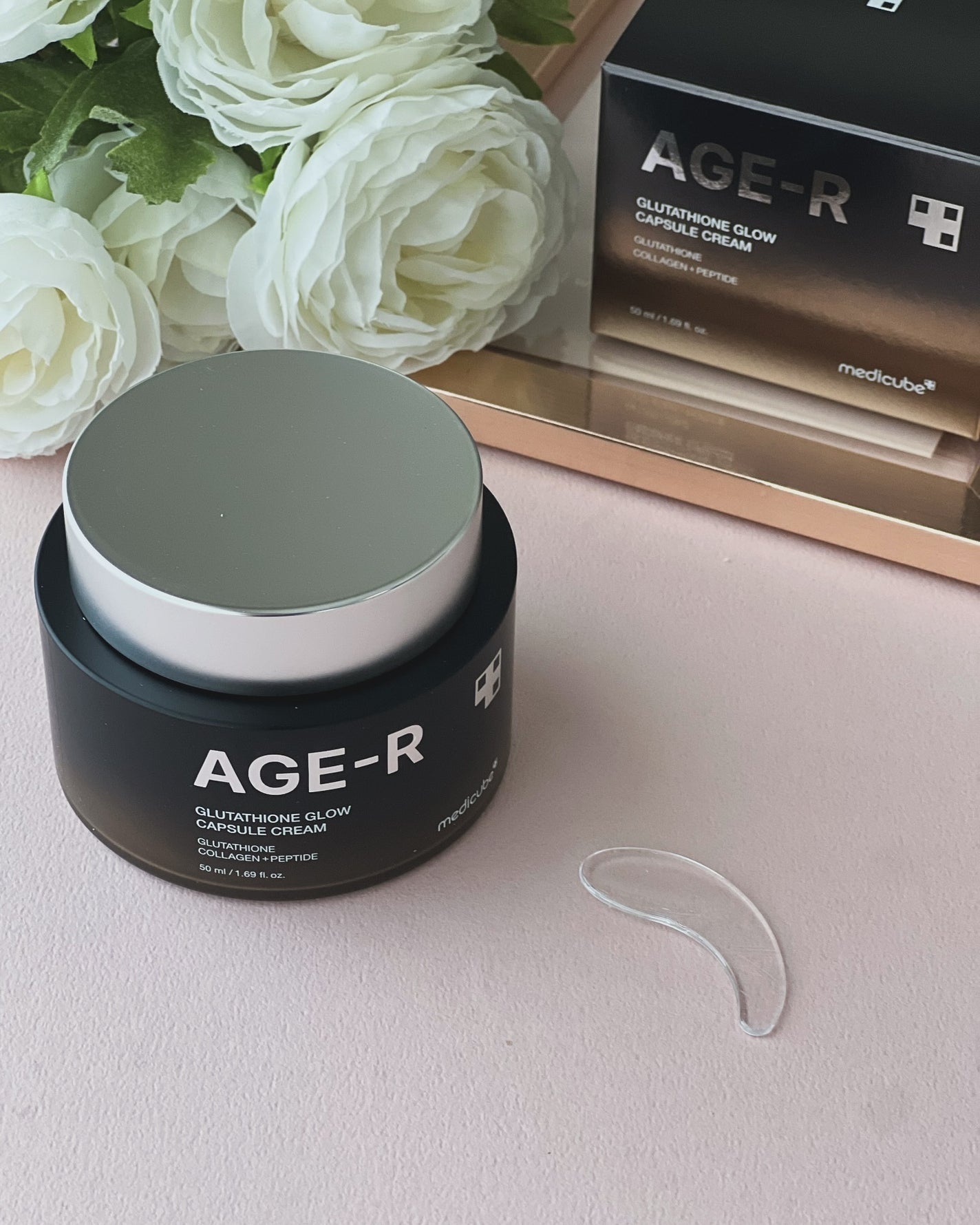 グルタチオンカプセルクリーム/MEDICUBE/フェイスクリームを使ったクチコミ(1枚目)