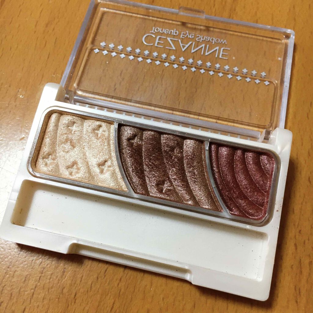 トーンアップアイシャドウ/CEZANNE/アイシャドウパレットを使ったクチコミ(1枚目)