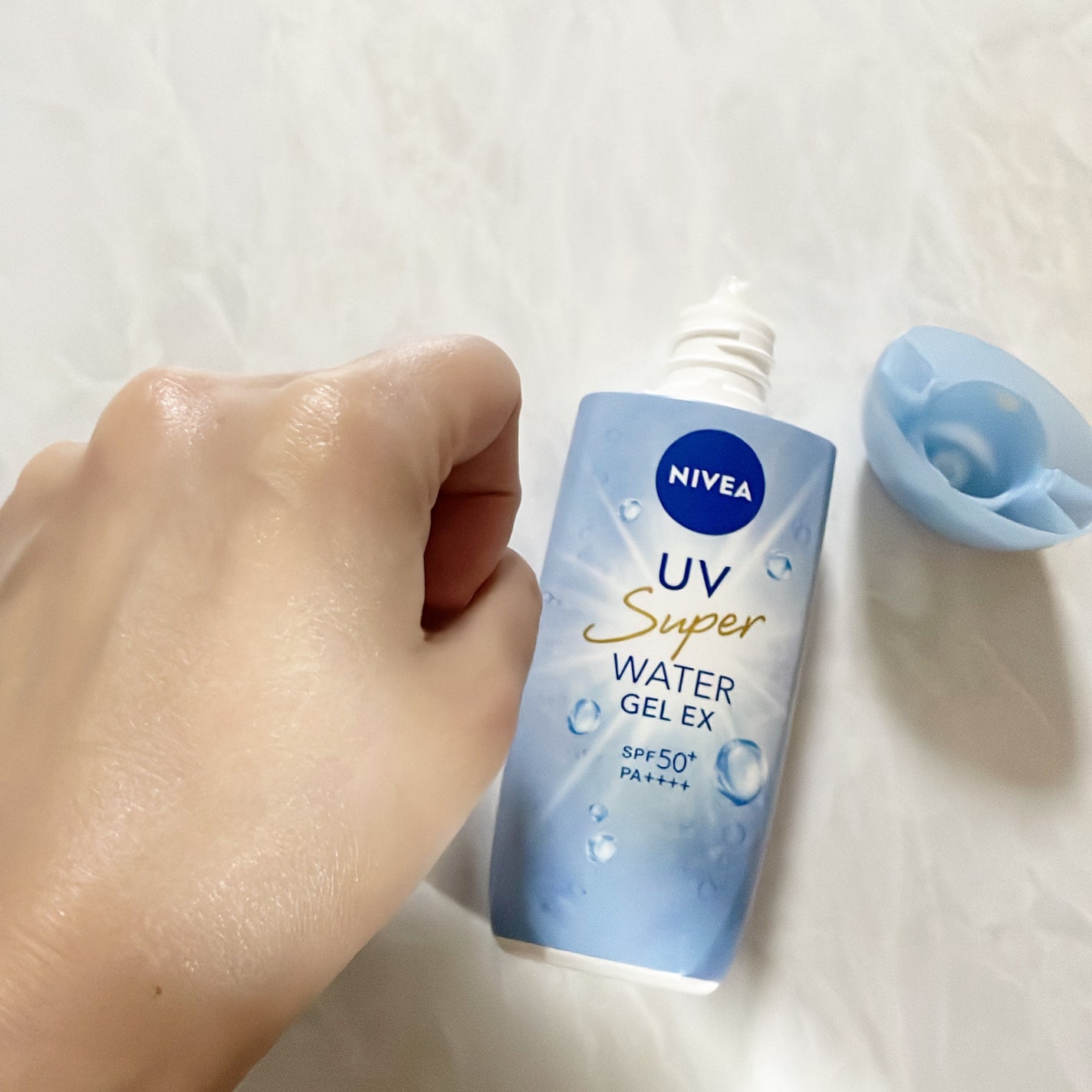 ニベアUV ウォータージェルEX/ニベア/日焼け止めジェルを使ったクチコミ(10枚目)